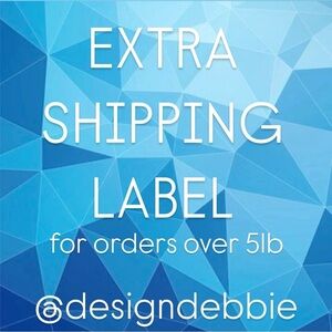 Extra Shipping Label